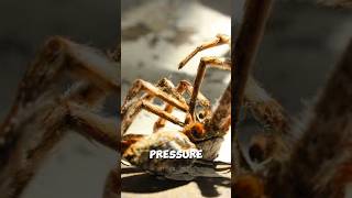 Why Do Dead Spiders Always Curl Up? #shorts