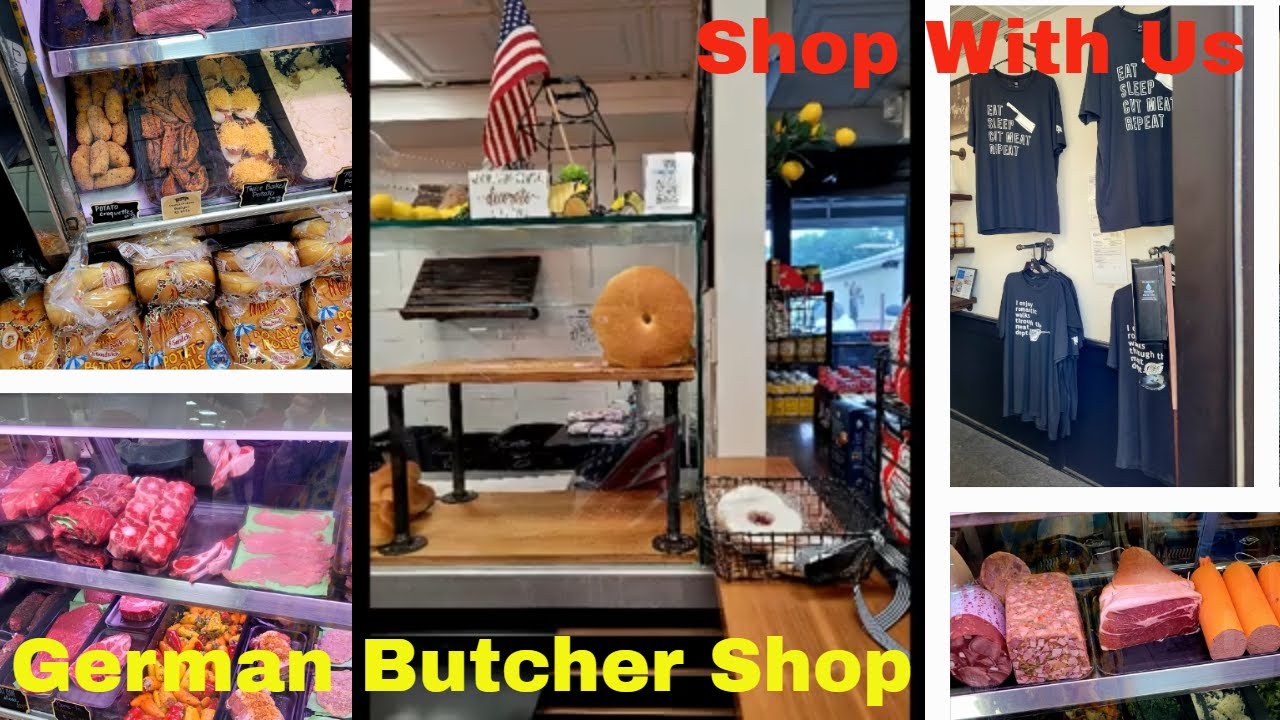 Daniel's First Time at the German Butcher Shop YouTube