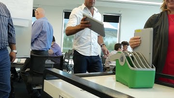 LocknCharge Customer Testimonial: Carrier 30 Charging Cart at AIM Western Australia