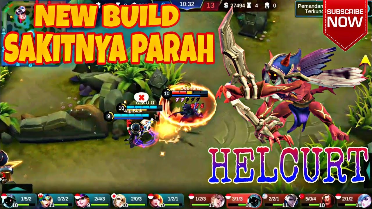 GILA NIH HERO GANAS BANGET MOBILE LEGENDS YouTube