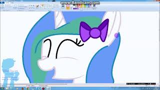 Speed in MS Paint young Celestia by Ellie Stuart