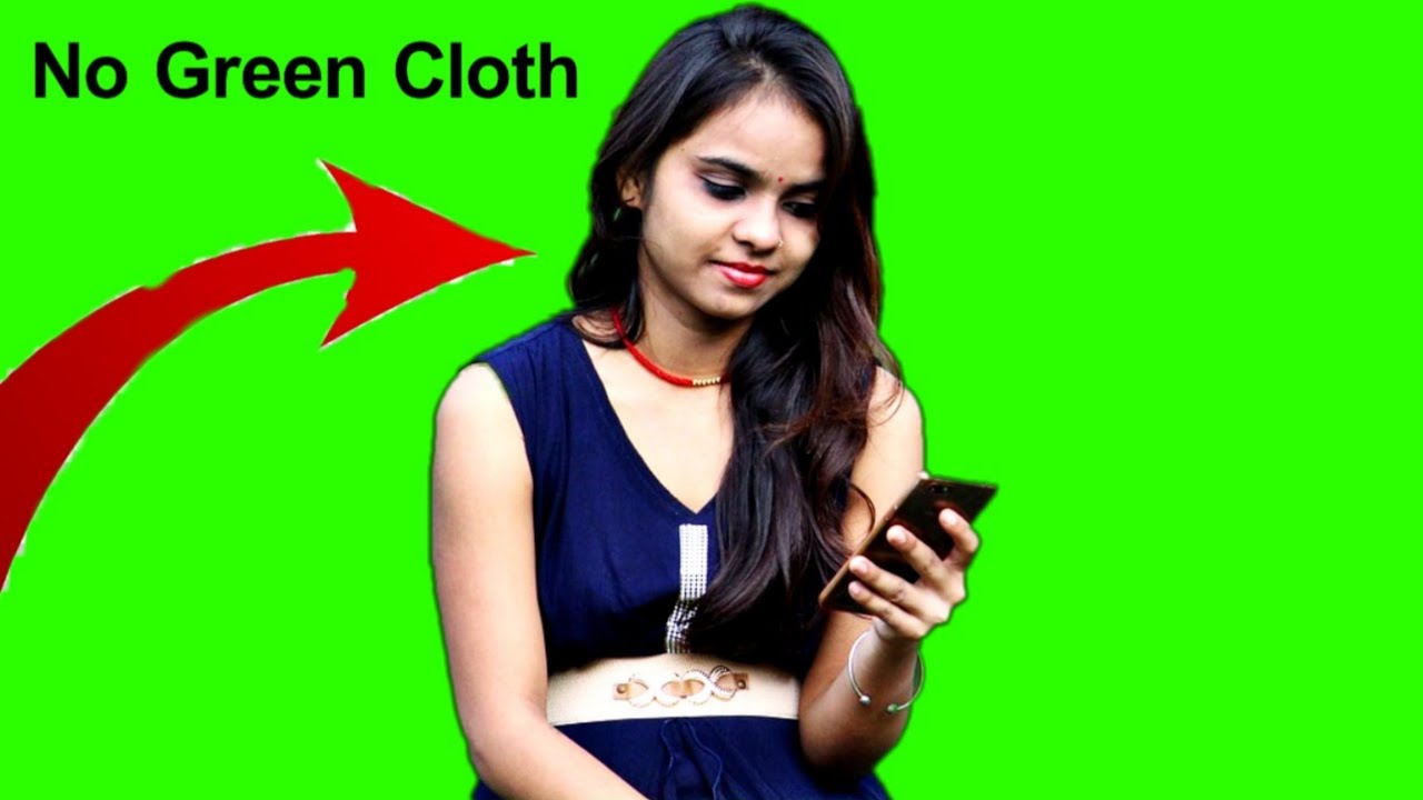 Without Green Cloth // Best app For green screen // Sravan Tech YouTube