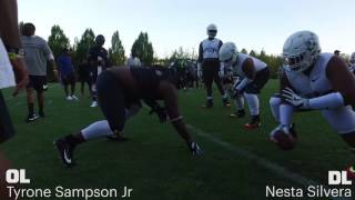 2017 the opening finals ol vs dl 1 on 1s day 1