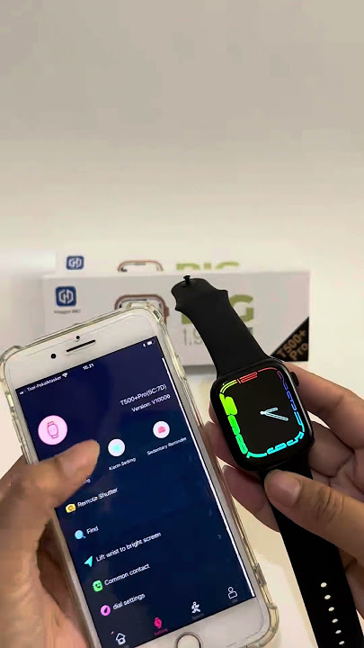 Cara koneksi smartwatch ke handphone kamu