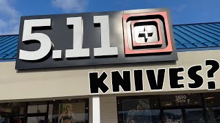 5.11 Tactical  Knife Shopping