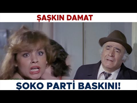 Şaşkın Damat Türk Filmi | Dede'den şoko parti baskını! Kemal Sunal Filmleri