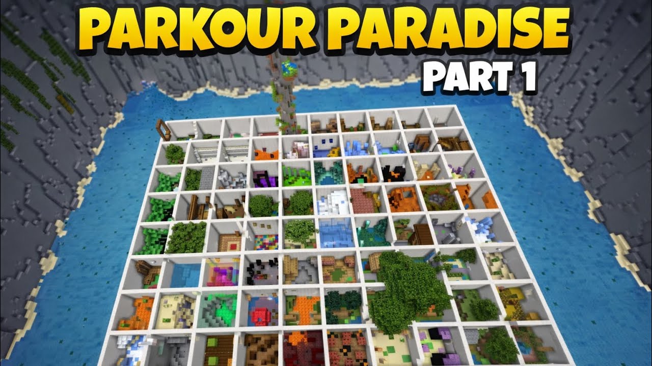 Parkour Paradise Part 1 Minecraft Java - YouTube