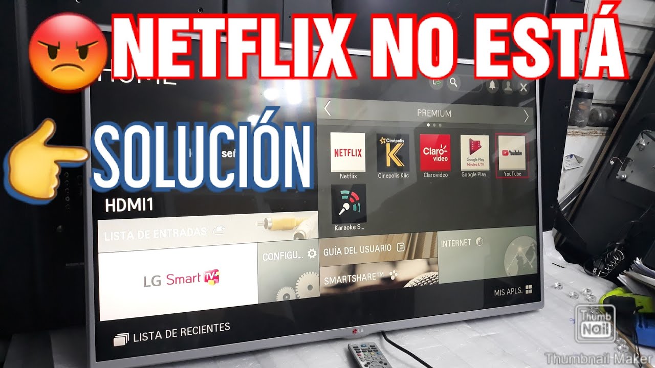 👇LG SMART TV 😡NETFLIX IS NOT IN THE LG STORE👉SOLUTION MODEL