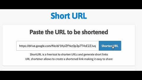 How to shorten URL using "https://www.shorturl.at"