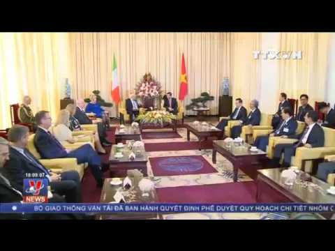 Tổng thống Ireland gặp Chủ tịch Tp HCM Nguyễn Thành Phong - YouTube