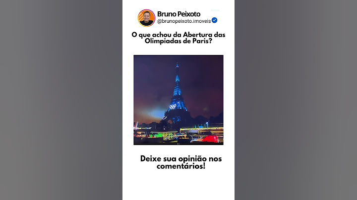 O que você achou da abertura das Olimpíadas da França? Eu começo, Celine Dion arrasou cantando Piaf.