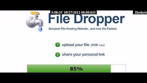 UPLOAD - SPEED TEST - 2012 filedropper
