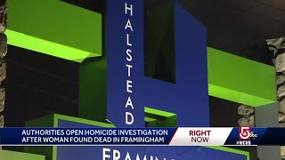 28-year-old woman found dead inside Framingham apartment