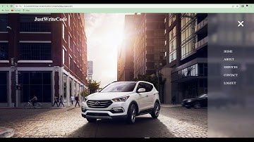 Sidebar Menu with sub-menu using HTML CSS & JavaScript