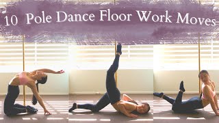 10 Pole Dance Floor Work Moves for Beginners