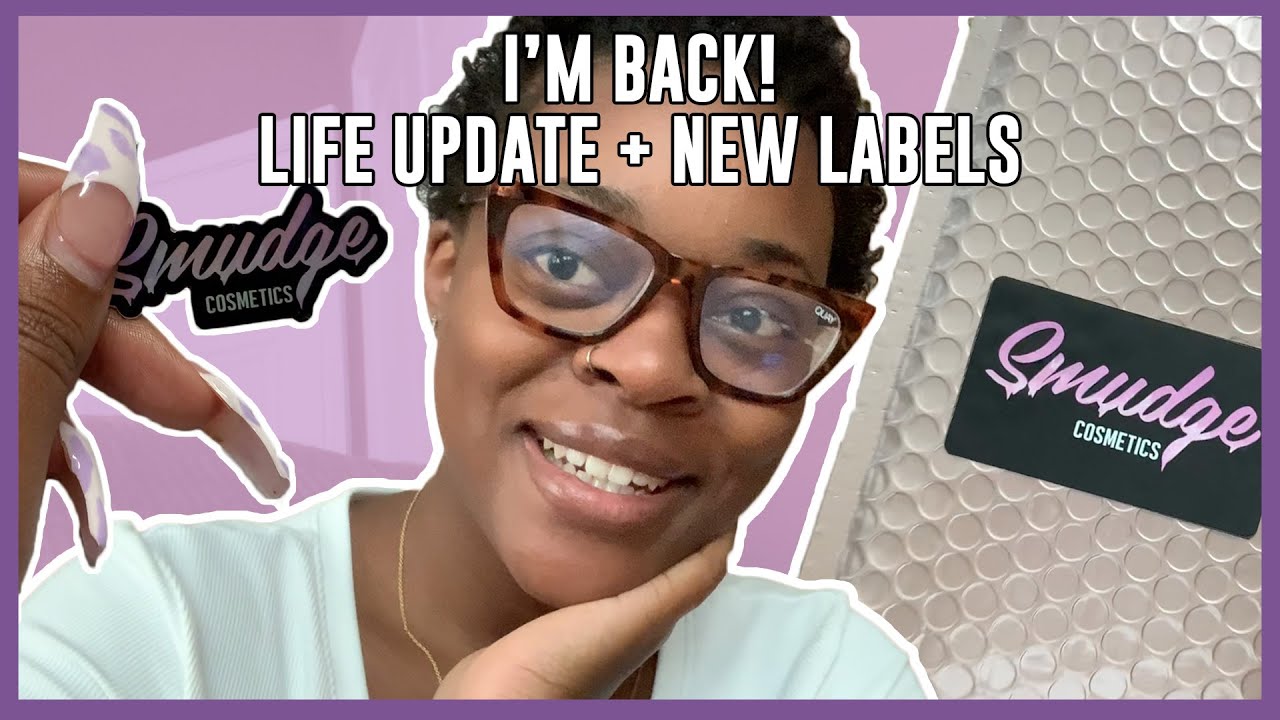 I'M BACK! Life Update + New Lip Gloss Labels & Inventory, Huge Announcement Coming Soon!!