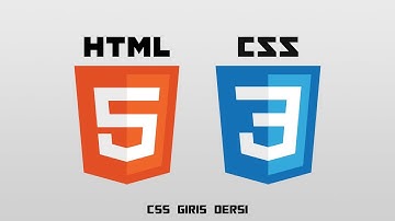 CSS ile web tasarım dersleri - CSS Giriş Dersi