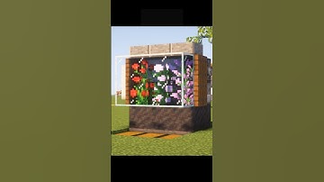 FLOWER FARM BUILD FOR YOUR MINECRAFT WORLD | #minecraft #subscribe #viral #shorts | Weizy