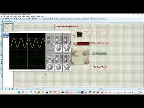 Generating a 50Hz Sinewave using a ATMEGA8 Microcontroller by David Norris