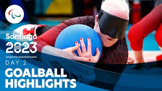 Goalball - Day 2 Highlights | Santiago 2023 Parapan American Games screenshot 3