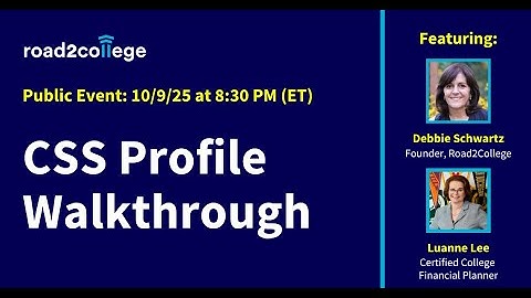 CSS Profile Walkthrough