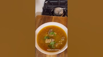 Mutton Bone Soup | Mutton Soup Recipe | Easy Mutton Soup