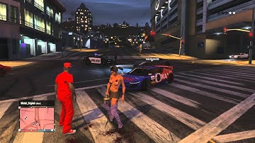 GTA V ONLINE PS3 MESSING ROUND WITH MOD MENU WITH GARAGE BYPASS 1.20