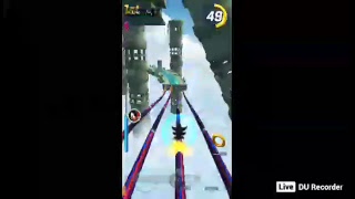 Shadow plays Sonic Forces speed battle