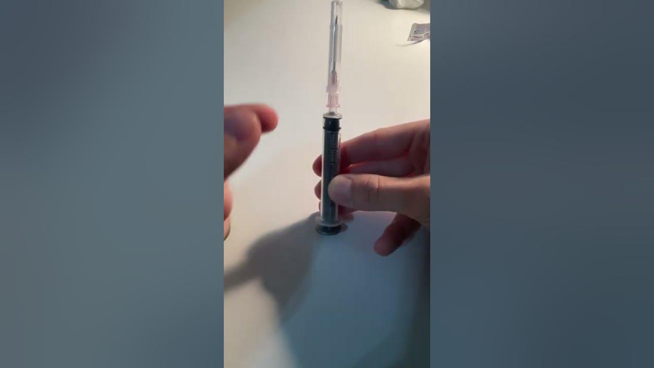 Recapping Needle Using a OneHanded Technique SOP YouTube