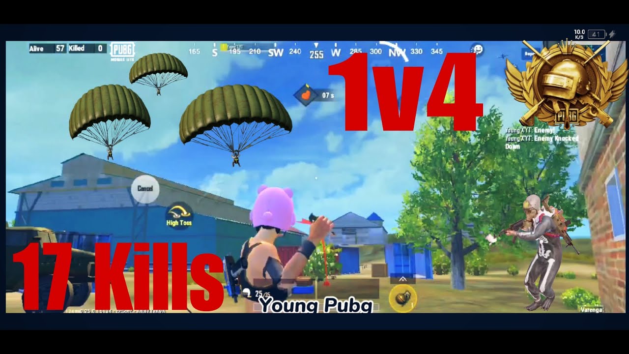 PUBG Lite 17 kills | PUBG Mobile Lite Solo Vs Squad Gameplay BGMI Lite ...