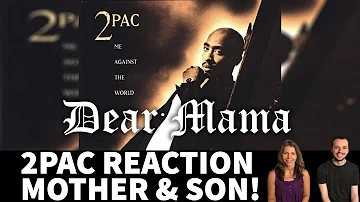 Mother and Son Reaction to 2Pac! Dear Mama Song Reaction!