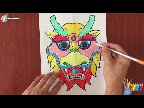 Cách vẽ mặt nạ nhanh / How to draw a mask quickly | Foci