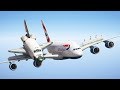 NASA Shuttle Plane Crashes Into A380 In The Air | GTA 5