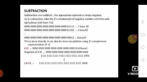 fixed point subtraction multiplication and division