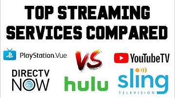 Live TV Streaming Services - Youtube TV vs Sling TV vs DirecTV Now vs Playstation Vue vs Hulu TV
