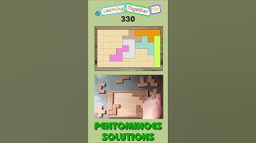 Not an image. #330 (Solution SETUP) Pentominoes Math Puzzle #mathchallenge #Shorts #puzzlegame
