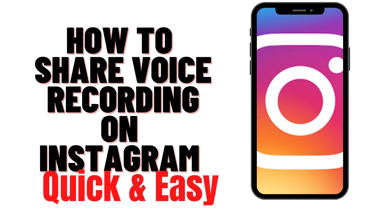how-to-share-voice-recording-on-instagram-in-2024-youtube