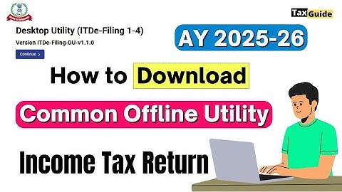 ITR Filing Offline Utility | JSON ITR Filing Utility | Import Prefilled Data ITR | Income Tax Filing
