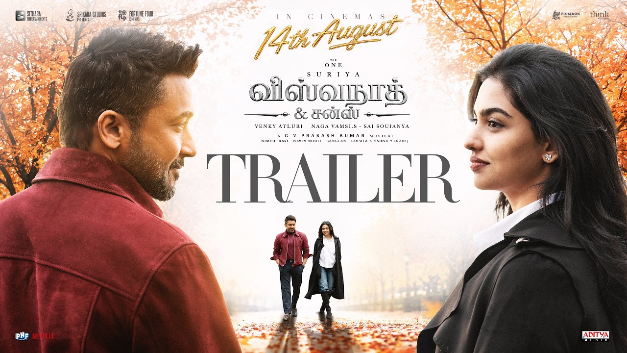 Vishwanath and Sons Trailer (Tamil) | Suriya, Mamitha Baiju | GV Prakash | Naga Vamsi | Venky Atluri