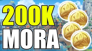 200,000 Mora Secret Chest In Genshin Impact