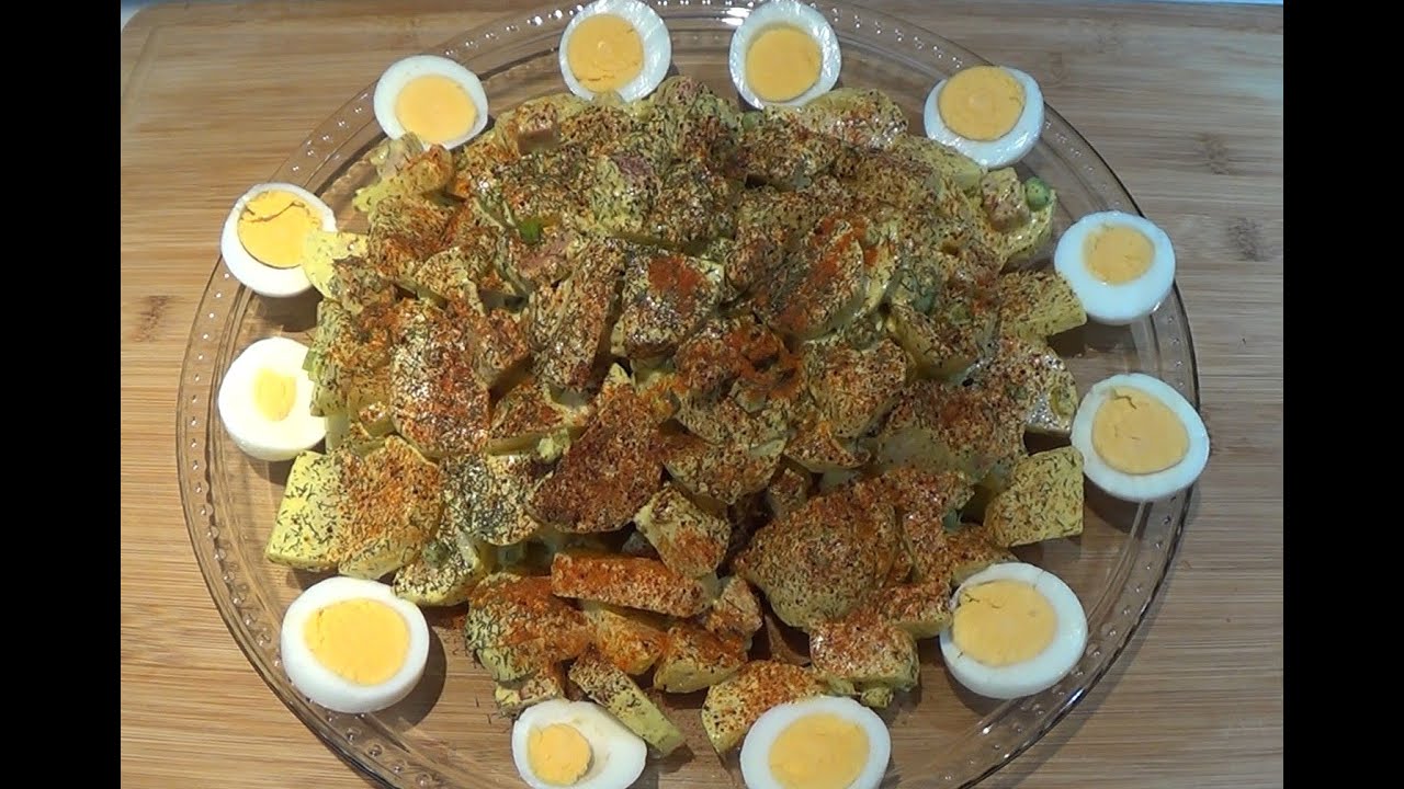 Food Pantry Haul Meals: Festive Potato Salad Dinner - YouTube