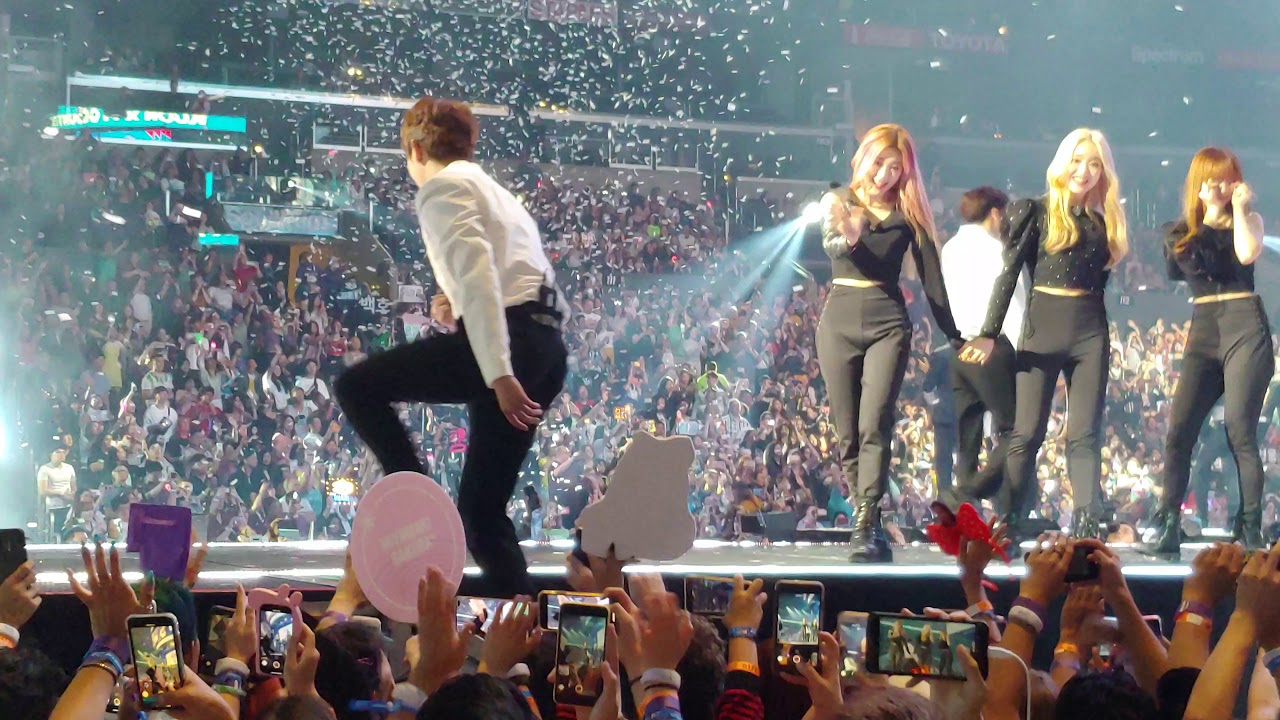 Kcon LA 2019 Day 1 goodbye end stage ( Momoland, Ateez, Loona, AB6IX, SF9, Iz*One, Nu'est )