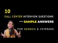 Call Center Interview Questions and Answers for Beginners