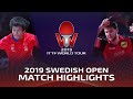 Lin Gaoyuan vs Dimitrij Ovtcharov | 2019 ITTF Swedish Open Highlights (1/4)