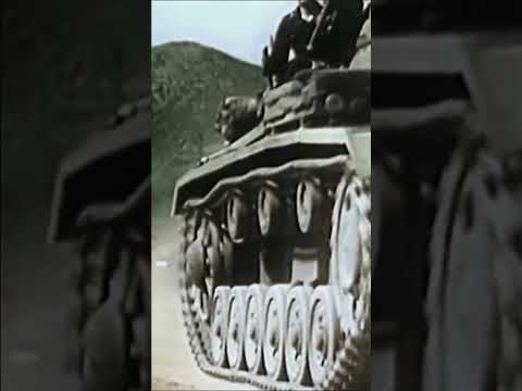 WW2 German Panzer III Tanks In Action