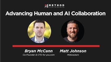Keynote: Advancing Human and AI Collaboration with Bryan McCann