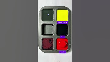 Guess the color p37  #colormixing #asmr