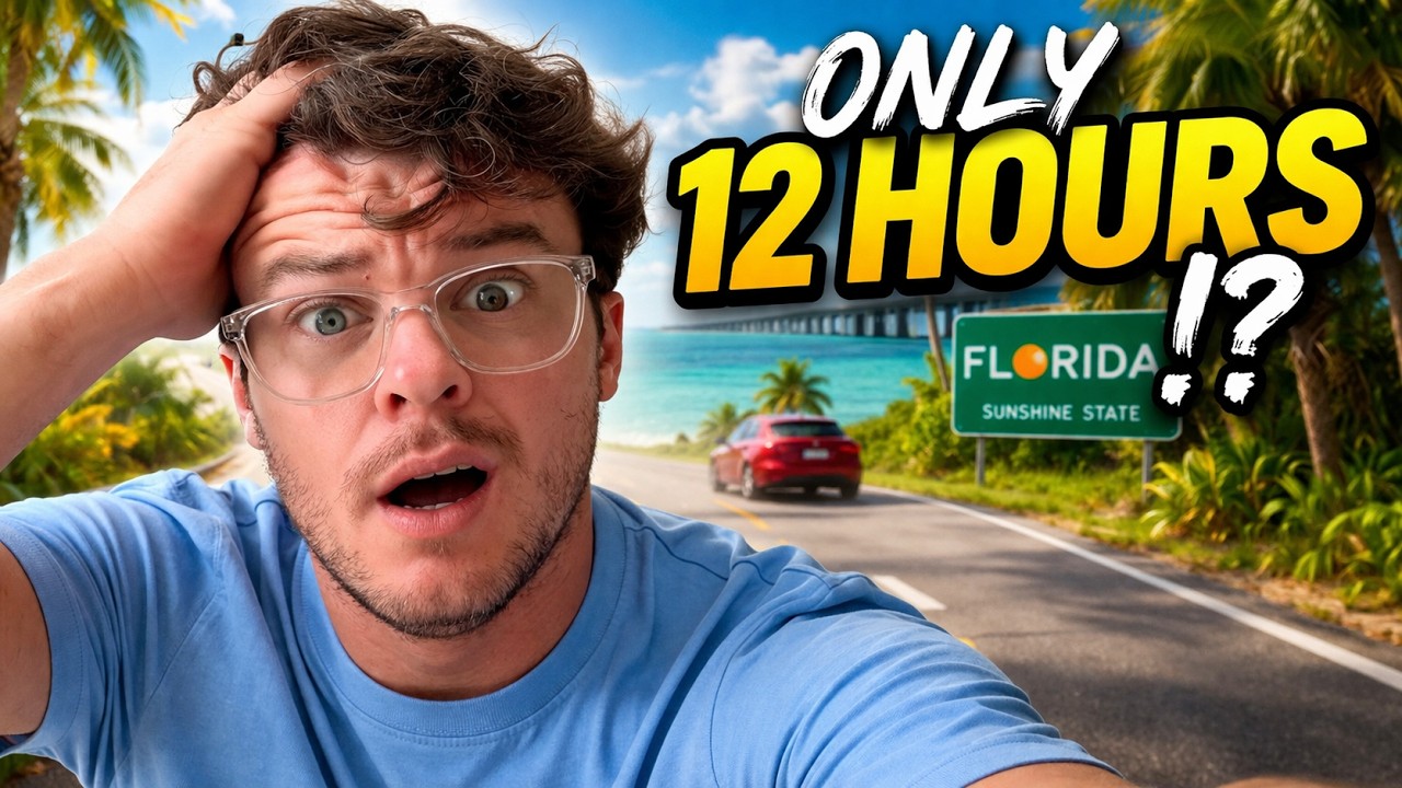 We Try To Do FLORIDA in 12 Hours ! Was this a MISTAKE ??....