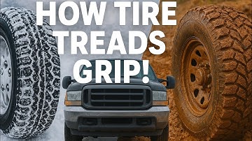 Tire Tread Patterns EXPLAINED: Water, Snow & Mud Performance
