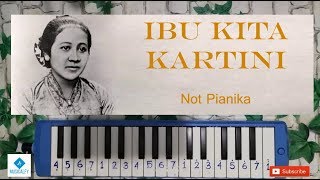 IBU KITA KARTINI Not Angka Pianika